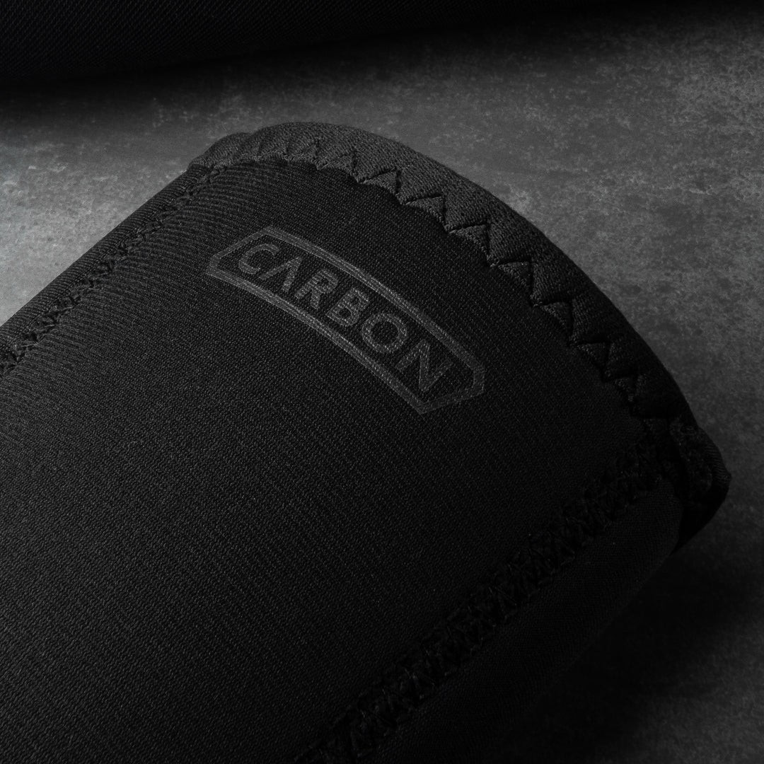 Augments Elbow Sleeves with 7mm and 5mm neoprene for compression, rebound, and joint support.